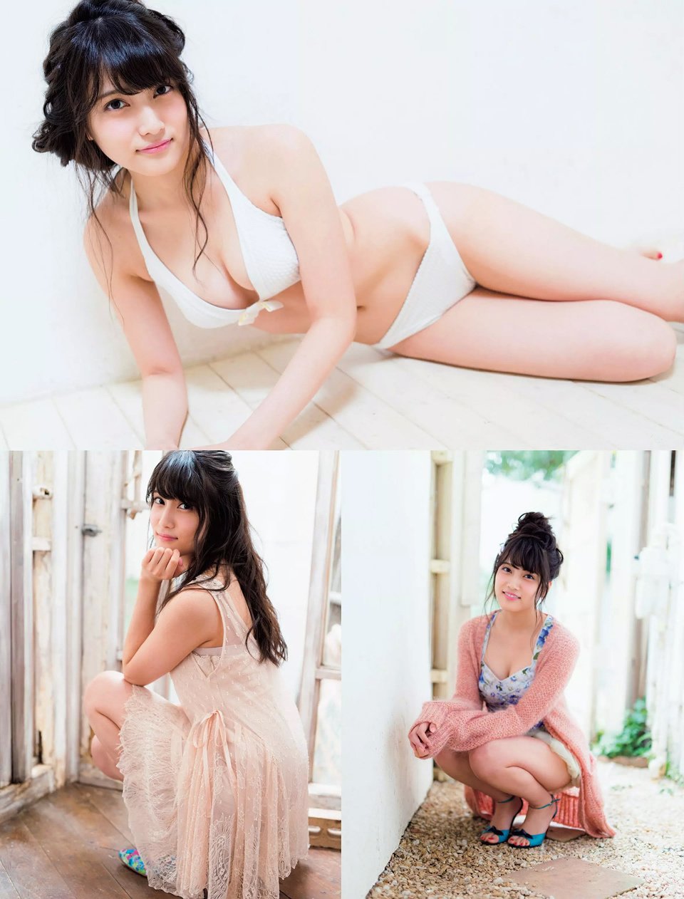 比基尼美女入山杏奈出道写真精选图片 