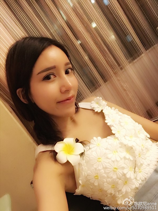 90后萌妹子欧尼anne微博照片美美哒 