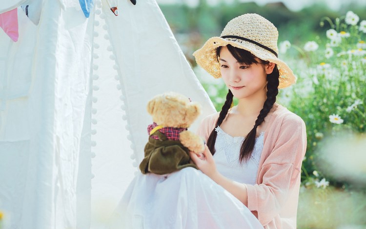 日本少女偶像一色杏子学生制服摄影图片 