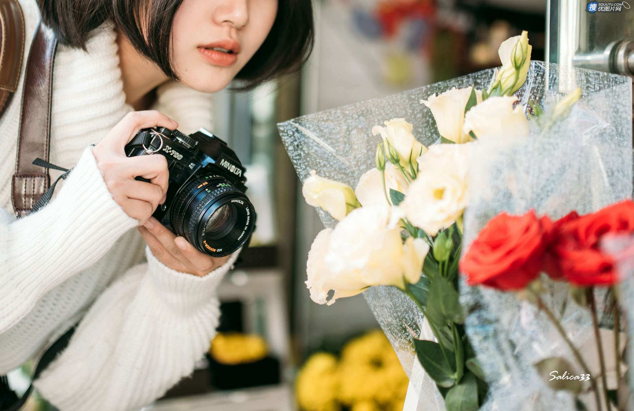 清纯沙滩美女性感写真 