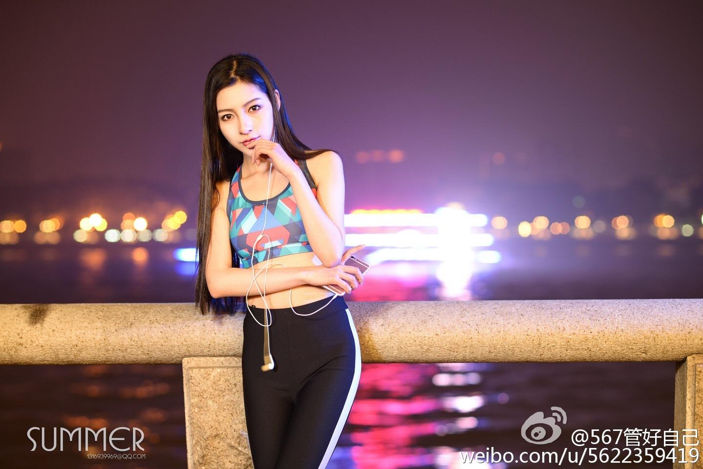 最美长发女神UU阿文微博摄影图集 