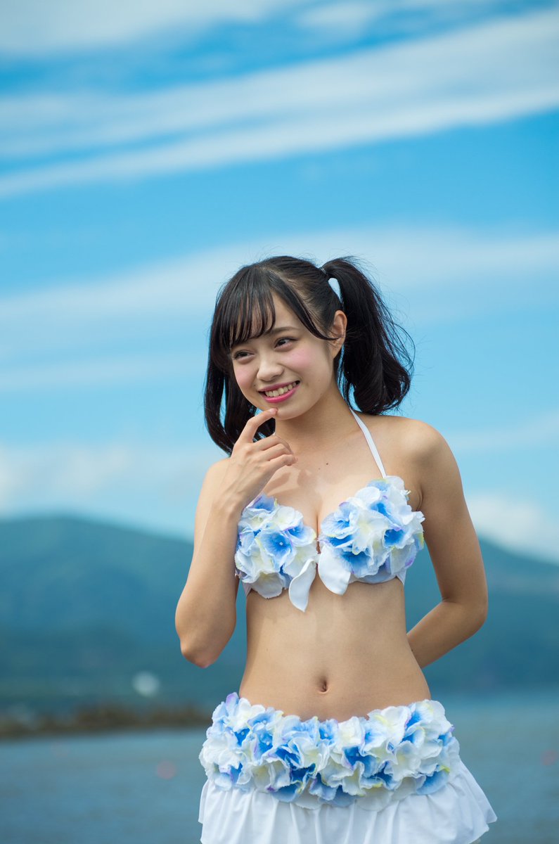 日本美少女手塚せいあ海边比基尼写真 