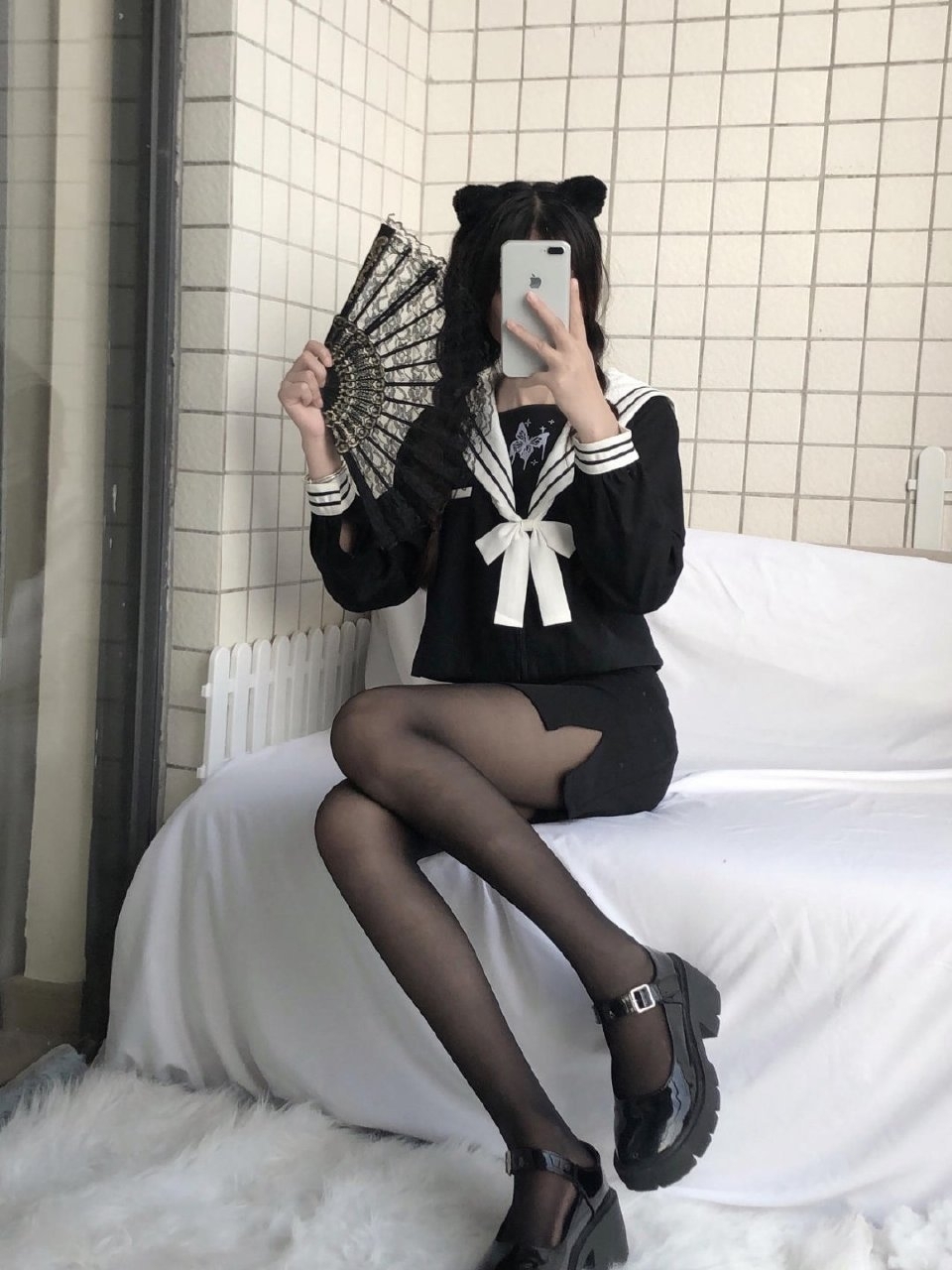 高跟鞋美女允儿Claire制服诱惑图片 