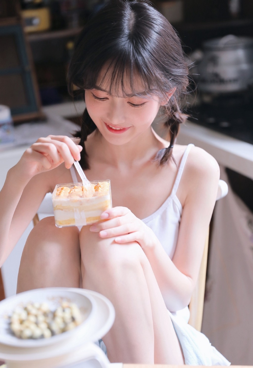 甜食系美女性感居家写真 