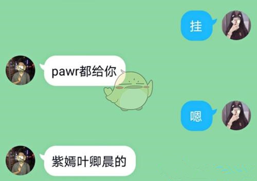 pawr都给你是什么梗