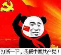 打断一下，我爱中国共产党！