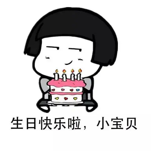 表情包生日快乐 这是一个特别的日子