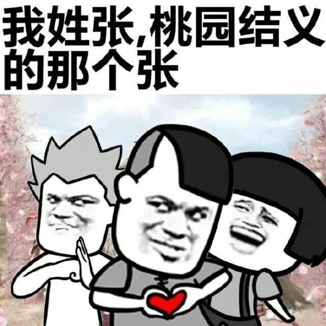 我姓张桃园结义的那个张